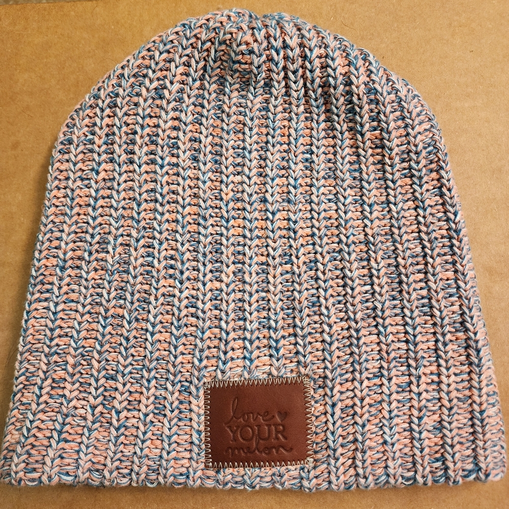 LYM Pink + Blue Beanie